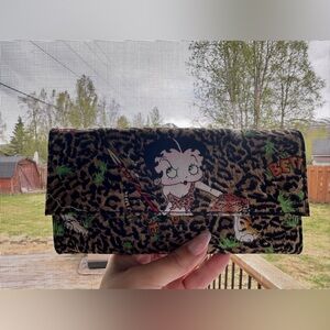 Betty boop purse and wallet set